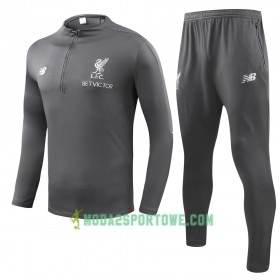 Liverpool Komplet Bluzy Treningowe Szary 2018/19